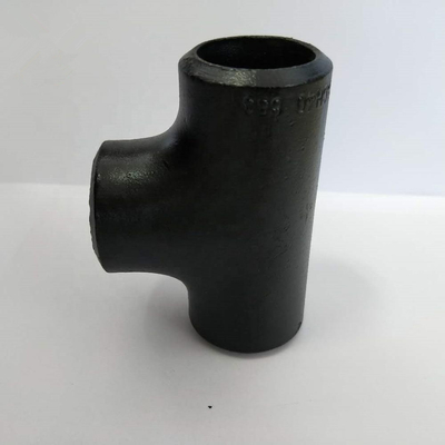 검은 색칠한 ASME B16.9는 크로스 티 CS 48 인치 ASME B16.47 BW 관 이음을 필적합니다