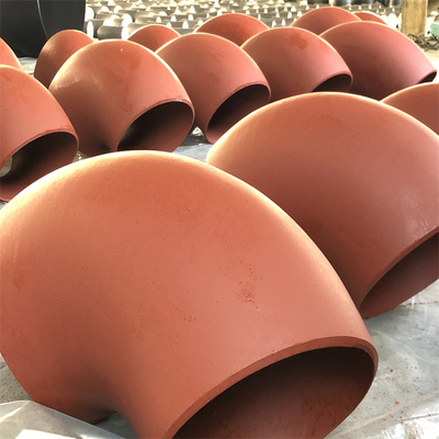 4 인치 30 급 버트 접합 배관 엘보 ASME B16.28 ASTM A815 두 부분으로 된 2507 WPS32750