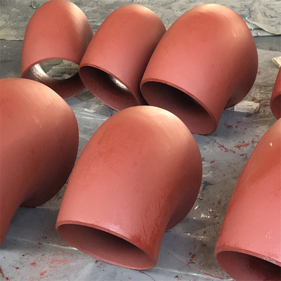 ASTM 흑강관 팔꿈치 짧은 반경 90 도 180 도 버트 접합