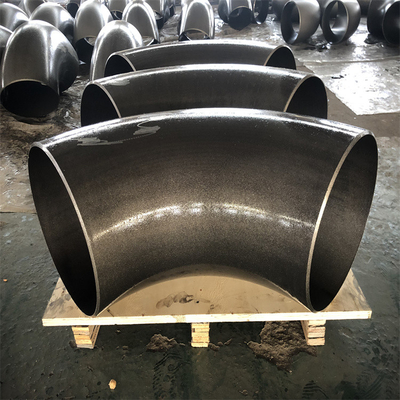ASTM A105 탄소 사람을 밀치고 나가는 힘 ASME B16.11 2 밀리미터 90 45 도 대곡 벤드
