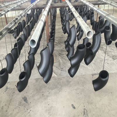 ASTM A105 탄소 사람을 밀치고 나가는 힘 ASME B16.11 2 밀리미터 90 45 도 대곡 벤드