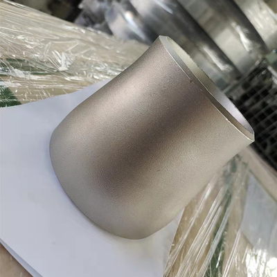 ASME B16.9 스테인레스 강 90 각도 굴곡 팔꿈치 45 급 긴 반경