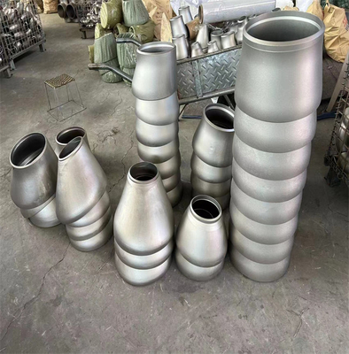 ASTM A860 WPHYX 52 탄소강 환원제 슈 80 동심원 형태 파이프 환원제 12 인치 24 인치
