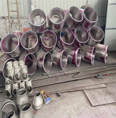 ASME API5L 90 도 탄소 사람을 밀치고 나가는 힘 Sch40 DN 15 1/2 - 48