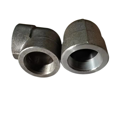 여성인 Asme B16.11 Astm A105 안출된 탄소 사람을 밀치고 나가는 힘 3000lb는 빠져 나아갔습니다