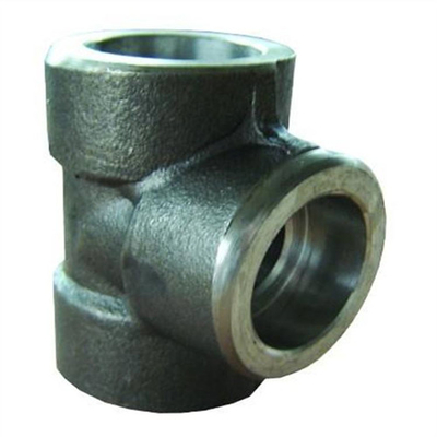 Asme 16.11 3000lbs A105 탄소강 안출된 관 이음쇠 소켓 웰드 TEE