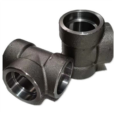 Asme 16.11 3000lbs A105 탄소강 안출된 관 이음쇠 소켓 웰드 TEE