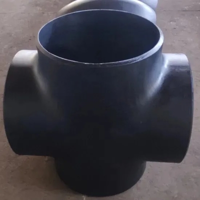 ASME B16.9 탄소강 배관은 A234WPB 이음매 없는 관 십자피팅을 피팅을 합니다