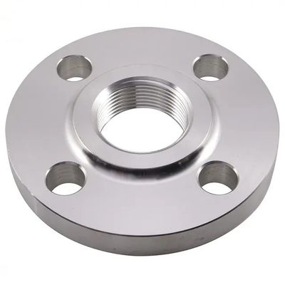 A105N 부낸표면 탄소강 NPT / BSPT 나사목 플랜지 ASME B16.5를 만들기