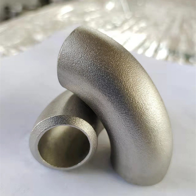 Sch40 탄소강 90 각도 엘보 ASME B16.9 ASTM A234 위피비